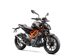 KTM 390 Duke - Zilver