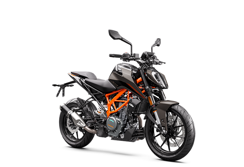 KTM 390 Duke - Zilver